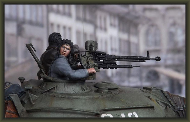 T-54 Tank, Diorama 1:35, Completion