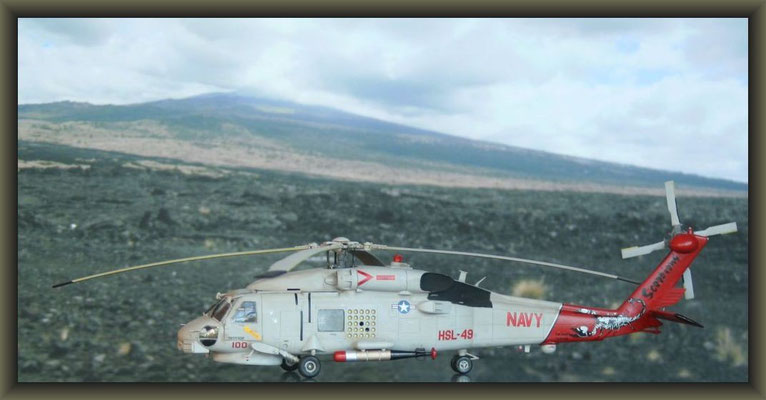 SH-60B Seahawk , Iceland 1995 ; Revell