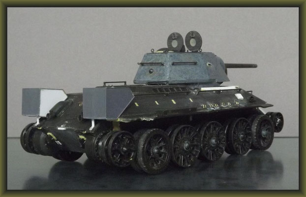 T34/76, 1943 Production Model Tamiya MM159, Building Stages