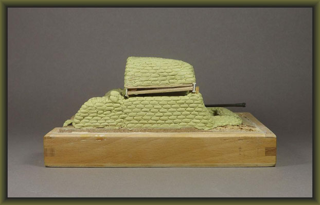 Centurion Mk. III 'Korea' (Elephant House) Diorama 1:72 Building Stages