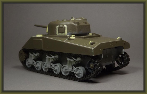 M4 Sherman Dozer w. Deep Wading Kit /  Diorama 1:35 Building Report