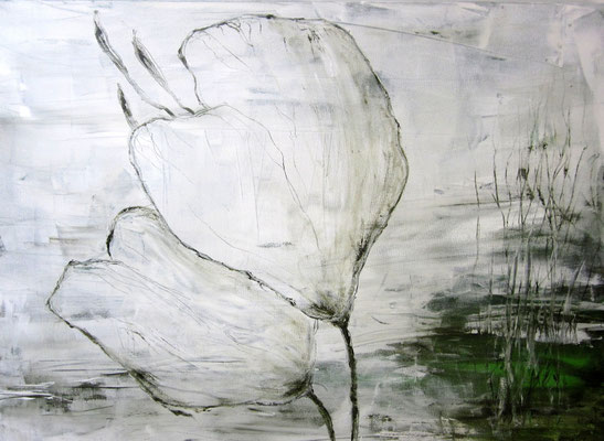 Blumen am Wegrand  70x50x4 unverkäuflich