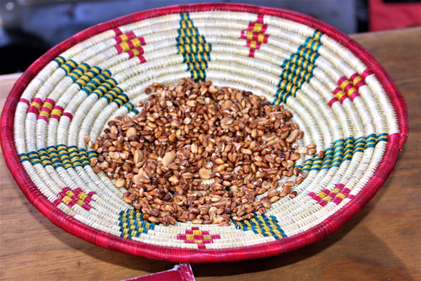 Gerstenkörner als Snack