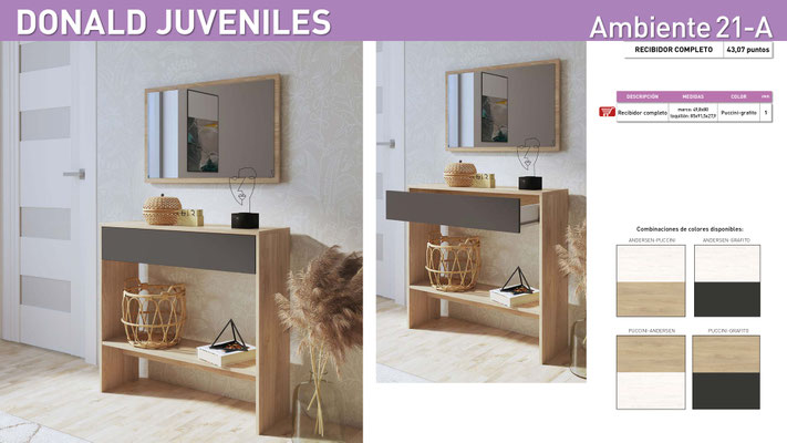 RECIBIDOR 21-A/21-B/21/C/21-D OFERTA KIT PRECIO: 118€