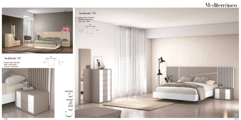 DORMITORIO MEDITERRANEO 10 IGUAL FOTO PRECIO: 1.684€ DORMITORIO MEDITERRANEO 11 IGUAL FOTO PRECIO: 1.790€  NO INCLUYE COLCHÓN, NI DECORACIÓN