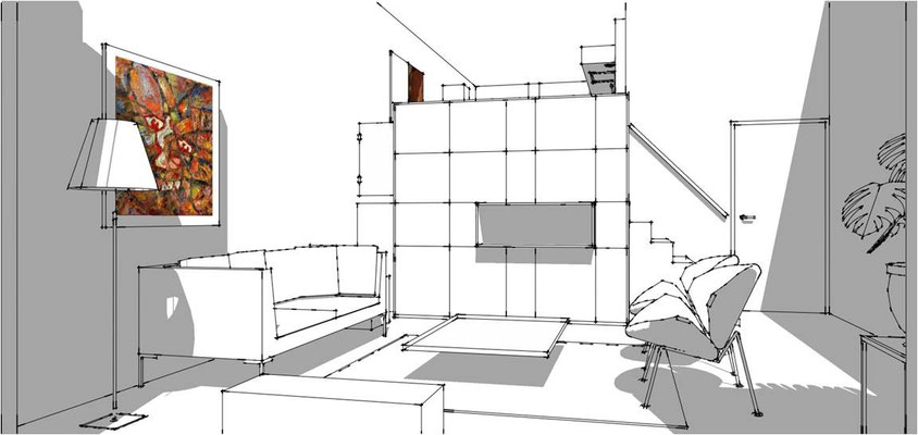 Ontwerp voor nieuwe kast (wand)