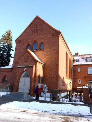 Pfarrhaus und Pfarrkirche in Barth