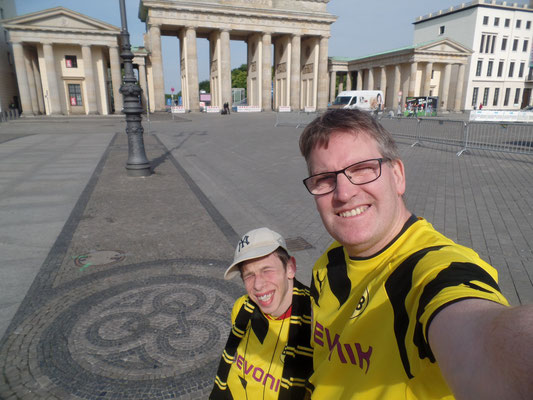 am Brandenburger Tor