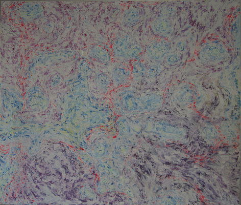 CELULA, Acryl auf Papier, 123 x 140, 2020