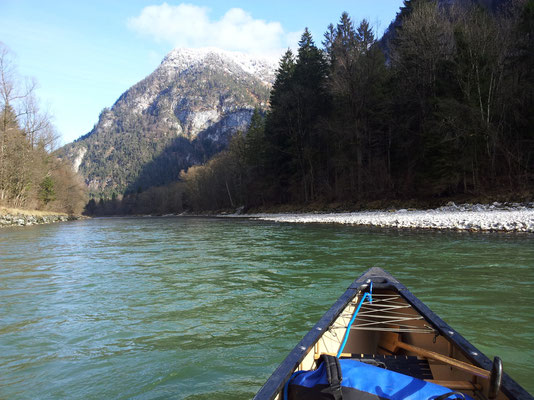 Zwischen Stainbrücke der B21 und Stausee