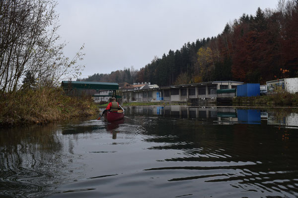 Anfahrt zum Pratzwehr