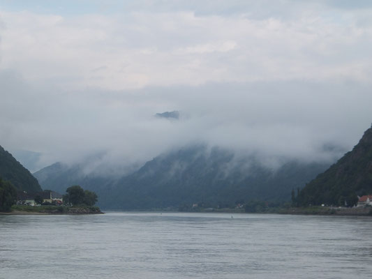 noch nebelverhangen aber ohne Regen