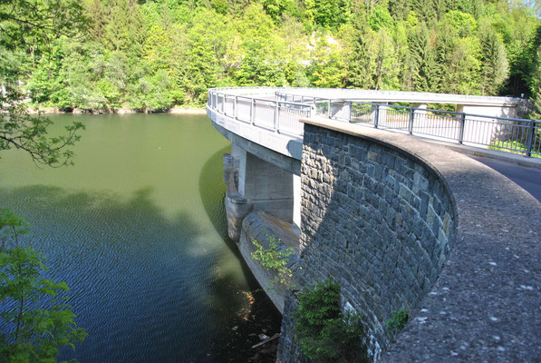 noch kurzer Halt um unteren Stausee