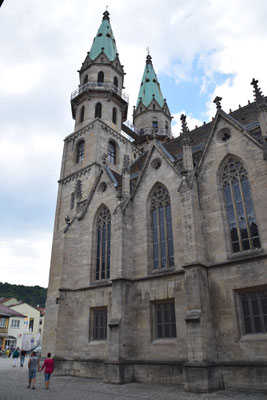 Kirche im Zentrum von Meiningen