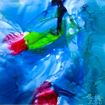 62 / 20,5x20,5 cm mit Passepartout/Rahmen 27x27 cm