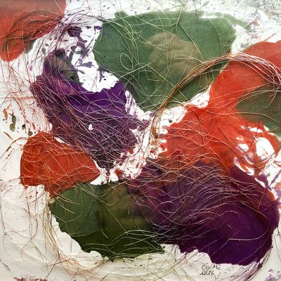 54 / 20,5x20,5 cm mit Passepartout/Rahmen 27x27 cm