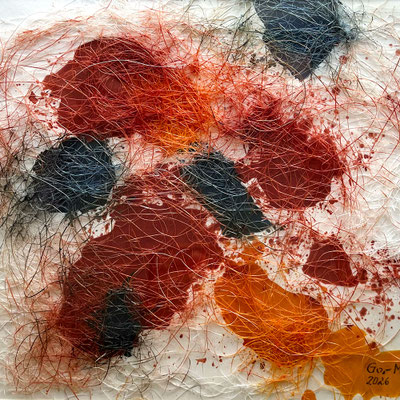 52 / 20,5x20,5 cm mit Passepartout/Rahmen 27x27 cm