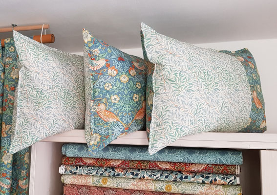 Kissen Baumwolle William Morris M030CR Cream