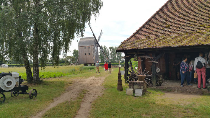 Schmiede und Bockwindmühle