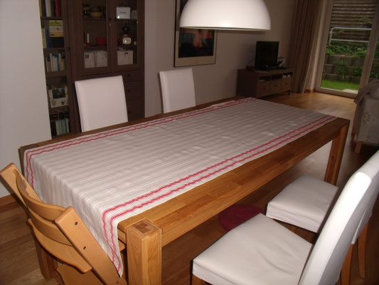 Tischläufer aus Leinen
