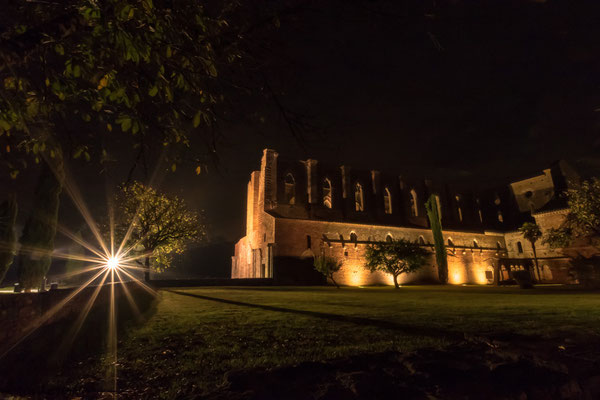 San Galgano bei Nacht