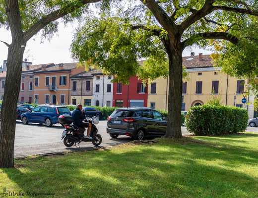 Ravenna mit dem Roller