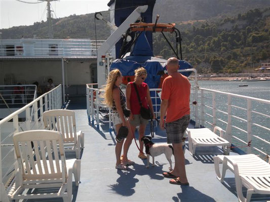 Auf der Fähre nach Skyros