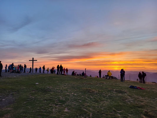 Belchen Sonnenaufgang