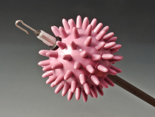 Dropspindle aus Massageball