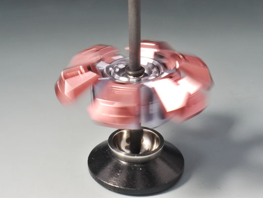 Handspindel aus einem Fidgetspinner