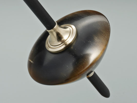 Handspindel mit Hornwirtel