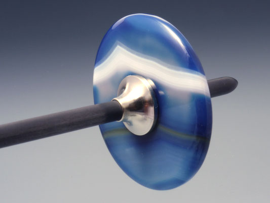 Handspindel aus Achat