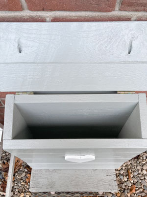 Briefkasten aus Holz Gartenhaus Gartenaccessoires Annelenes Trittau Mühlenmarkt Trittau Einweihungsgeschenk personalisiert 