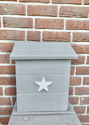 Briefkasten aus Holz Gartenhaus Gartenaccessoires Annelenes Trittau Mühlenmarkt Trittau Einweihungsgeschenk personalisiert 