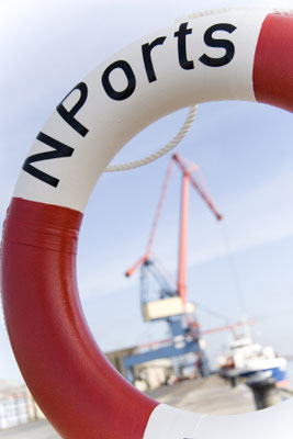Niedersachsenports Brake Unterweser Hafen 