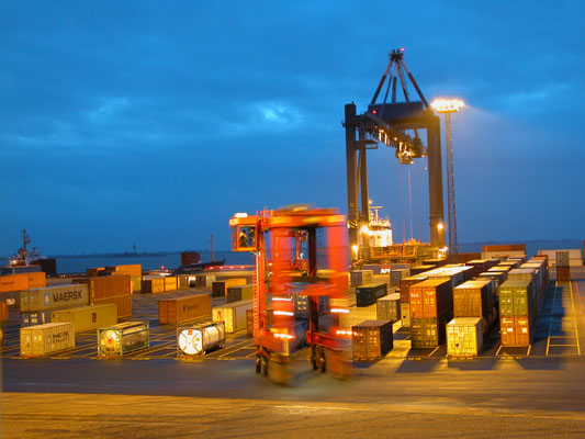 Eurogate Bremerhafen Terminal Industriefotos ©Nicole Buczior