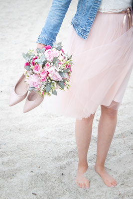 Hochzeitfotos Norderney  Badekarren Ostfriesland Nordsee Fotograf Norden Nicole Buczior