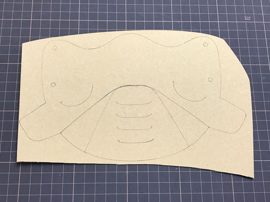 Mask Masaki Odaka Cardboard Artist