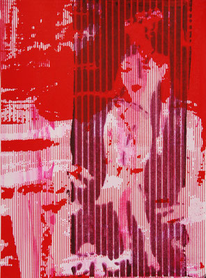 Deux femmes en sérigraphie originale 38cm x28cm