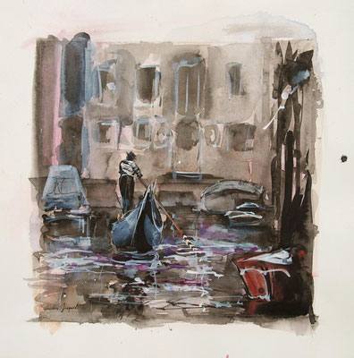 Lagune à Venise
