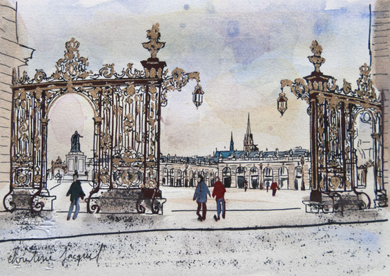 Monument préféré des français Grilles de la place Stanislas 