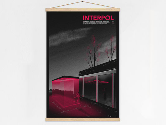 Interpol - Poster hanger