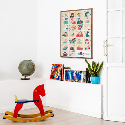 ABC poster walldecor