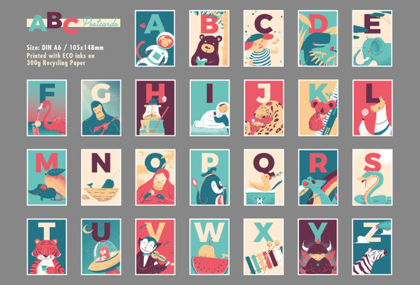 ABC Postcard overview
