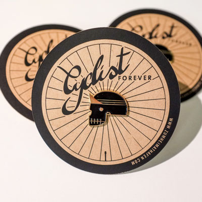 cyclist pin