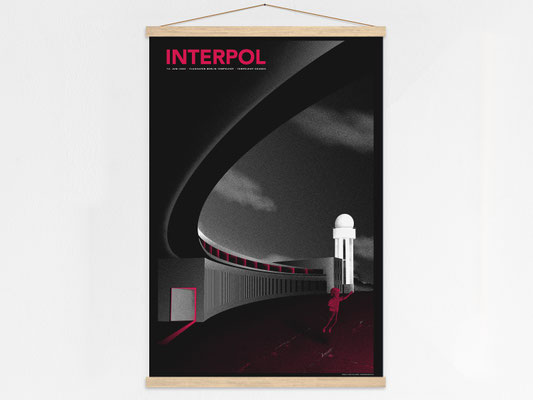 Interpol - Poster hanger