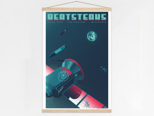 Beatsteaks + poster hanger