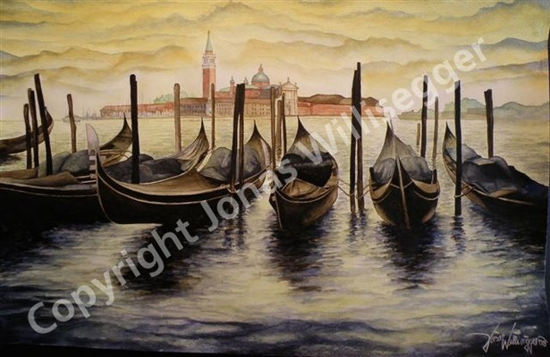 Venedig, Aquarell