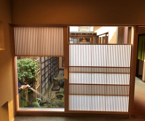 格子建具：㈱渡辺工房