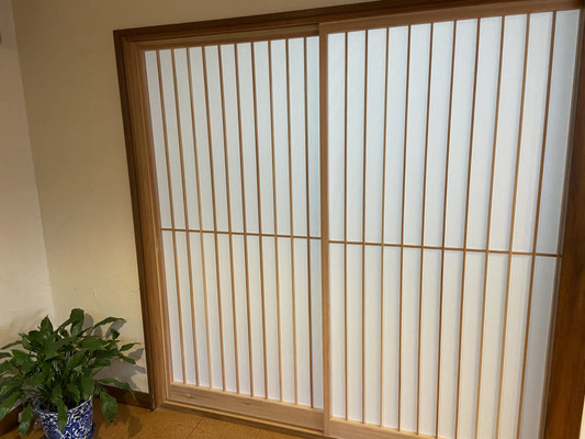 格子建具：㈱渡辺工房
